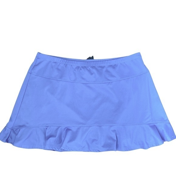 Tail Cornflower Blue Flounce Skort - M cornflower blue , polyester spandex - Picture 1 of 6